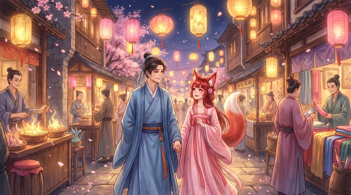 高清3D动漫狐妖小红娘视频：经典爱情片段